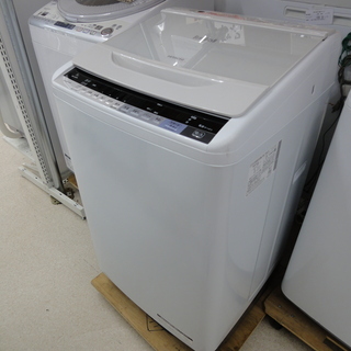 日立/HITACHI 洗濯機 8kg 2017年製 BW-V80A 【ユーズドユーズ名古屋