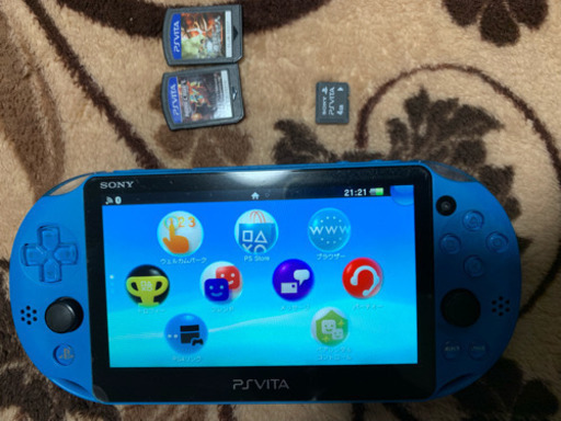 PSP vita 青色