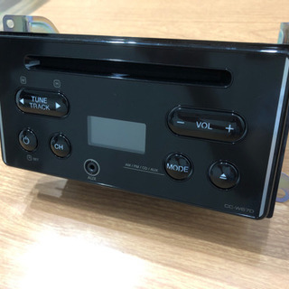 ダイハツ 純正 ワイド シンプル CD チューナー CC-W67D