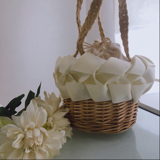 講師認定講座 編むリボンで飾るカゴバッグ Room Eight 帝塚山四丁目の手芸の生徒募集 教室 スクールの広告掲示板 ジモティー