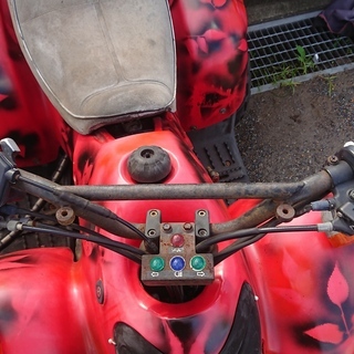 ユナリ ATV50 部品取り エンジン不動 書類なし鍵あり