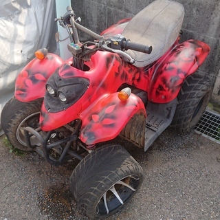 ユナリATV50　書類・鍵あり　エンジン実働 ユナリATV50 書類・鍵あり エンジン実働