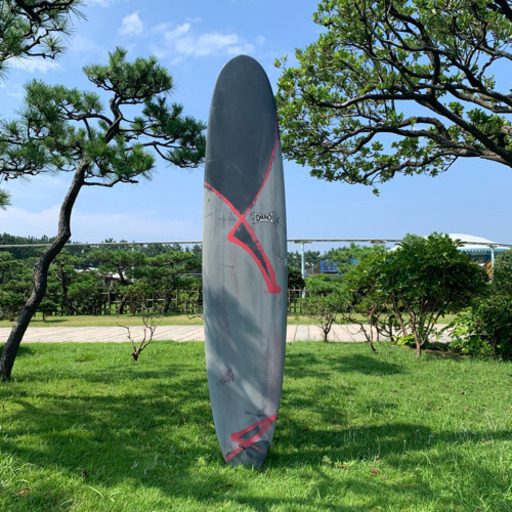 最終値下げDANO ロングボード フィン付き