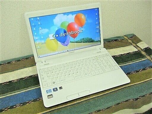 良品/15.6型/高性能Core i5/光速☆彡大容量！SSD480GB(新品✨)/快適♬メモリ4GB/MS Offce2019✎/すぐ使えるWindows10♪リカバリーメディア付/すぐ繋がるWi-Hi/DVDRWコピー可/10キー付きKB♪/SDカードスロット♪/点検整備清掃済み/ USBハブのおまけ付き/TOSHIBA dynabook リュクスホワイト