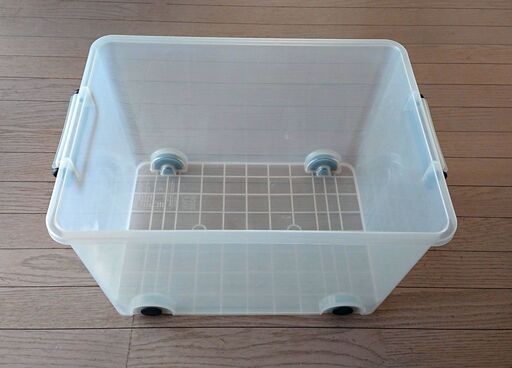 重宝 便利 クリア 収納ケース 収納ボックス 衣装ケース プラスティック 60 42 22 ふた 52 37 34 コロ キャスター エコリン 船橋の収納家具 収納ケース の中古あげます 譲ります ジモティーで不用品の処分