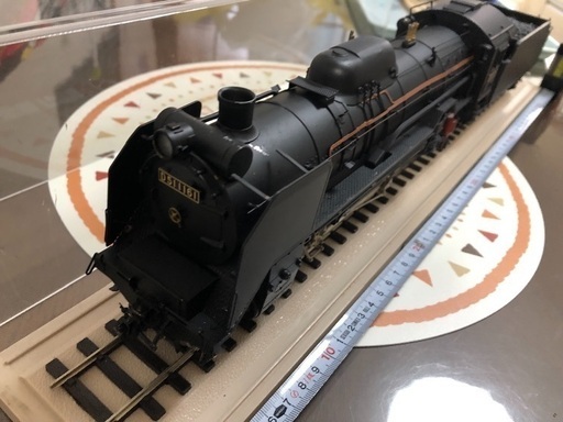 D５１蒸気機関車 アクリルケース付きです。