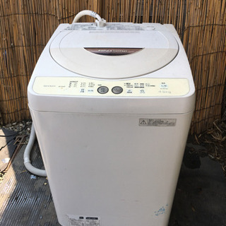 【お取り置き中】シャープ洗濯機2014年製4.5kg