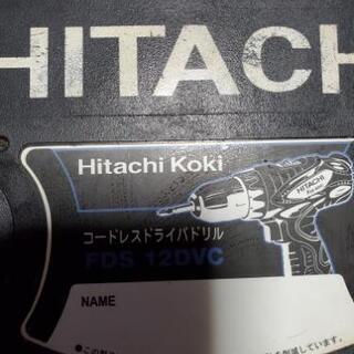 [値下げ]HITACHIコードレスドライバドリル
