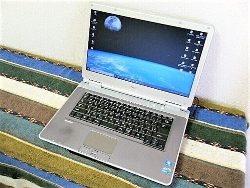 15.6型液晶♬/高性能i3/大容量！HDD500GB/快適♪メモリ4GB/MS Office 2019✎/DVD/HDMI/すぐ使えるWindows10 メディア作成ツール付/すぐ繋がるWi-Fi/点検整備清掃済み/NEC VersaPro シルバー