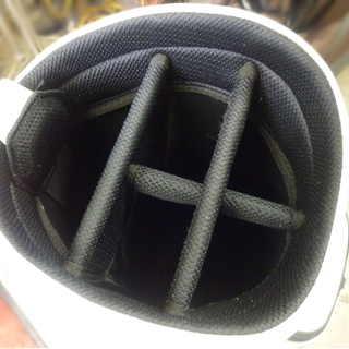 ADAMS GOLF アダムスゴルフ キャディバッグ ゴルフバッグ 5分割 フード付き 札幌市 白石区 東札幌