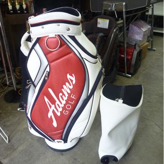 ADAMS GOLF アダムスゴルフ キャディバッグ ゴルフバッグ 5分割 フード付き 札幌市 白石区 東札幌