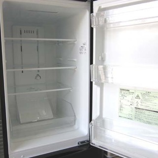 札幌 美品 2017年製 153L 2ドア冷蔵庫 東芝 GR-M15BS 100Lクラス 黒/ブラック 単身 一人暮らし
