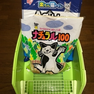 アイリスオーヤマ・楽ちん猫トイレ（フード無しセット）