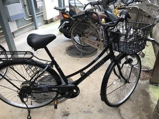 27型ギア付き自転車