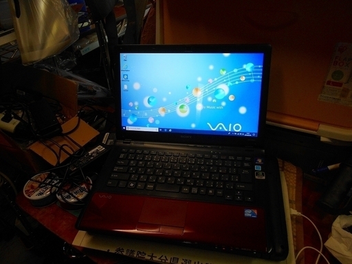 SONY vaio VPCCW28FJ Core i3 SSDで速いです!! 送料こちらで負担です。