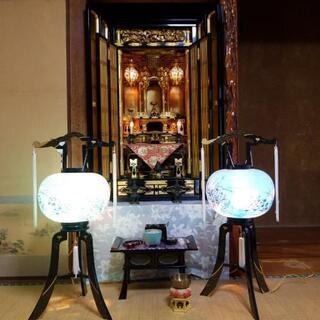 仏壇とお盆提灯のセット