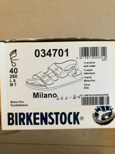 新品未使用  BIRKENSTOCKサンダル  Milano