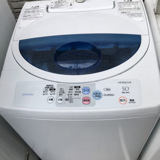 2007年式HITACHI洗濯機5k