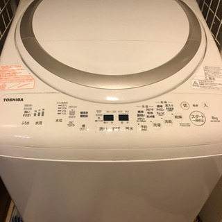 2017年製 東芝 縦型洗濯乾燥機 グランホワイト AW-8Ｖ5...