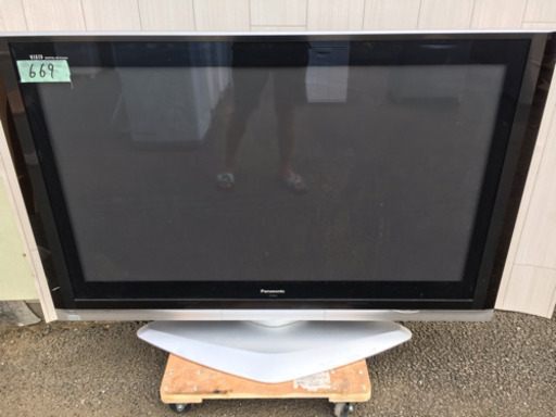大特価 669番 Panasonic プラズマテレビ Th 50px500 Eco Tommy 新宿のテレビ プラズマテレビ の中古あげます 譲ります ジモティーで不用品の処分
