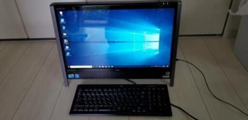 ワイヤレスキーボード付き❣️Core i5❣️Windows10❣️NEC一体型パソコン VN770