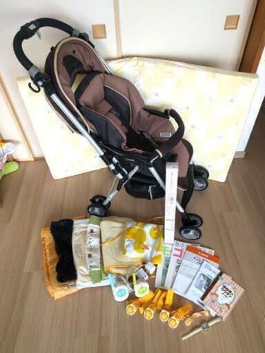 使用感ほぼなしベビーカーその他色々セット!!