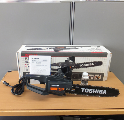 PayPay対応 TOSHIBA 東芝 電気チェンソー HC-305A 札幌市西区西野