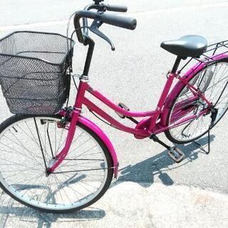 ♪ジモティー特価♪26型スタンダードファミリーサイクル 中古自転車