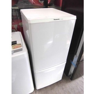 札幌 138L 2013年製 パナソニック 2ドア冷蔵庫 NR-TB145W-HG ホワイト 