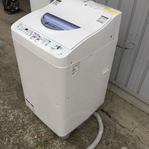 シャープ 電気洗濯機 ES-TG55L-A 洗濯5.5キロ 乾燥3キロ