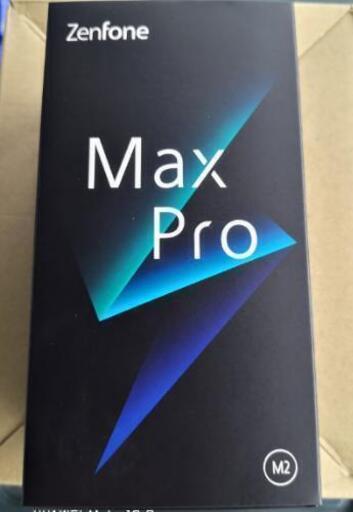 SIMフリー スマホ 新品 ASUS zenfone max pro M2 チタニウム　国内版　一括購入
