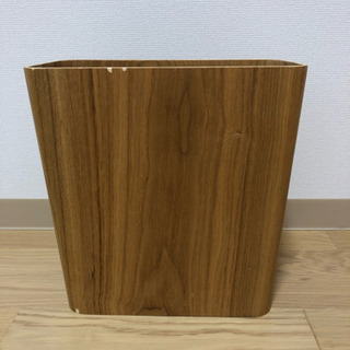 無印良品 木製ごみ箱 角型
