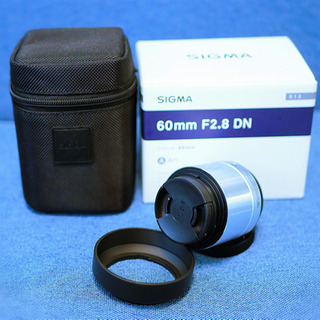 SIGMA 単焦点望遠レンズ Art 60mm F2.8 DN 