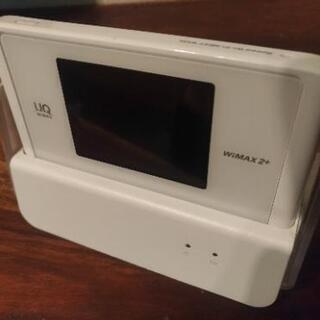 WiMAX2＋ NEXT WX04 クリアホワイト クレードル付