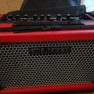 ROLAND CUBE Street RED 乾電池駆動可能ギターコンボアンプ キャリング