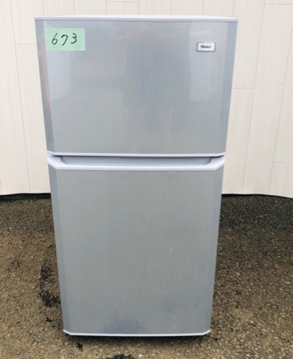673番 Haier✨ 冷凍冷蔵庫❄️JR-N106H‼️
