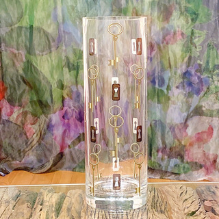 イタリアブランドのガラス花瓶　フラワーベース