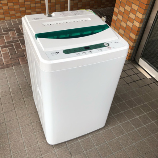 美品 HerbRelax ヤマダ電機 4.5kg 全自動 洗濯機 YWM-T45A1 2016年製 ハーブリラックス　１人用