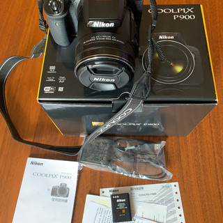 ニコン超望遠デジタルカメラCOOLPIX P900　7月購入のほぼ新品