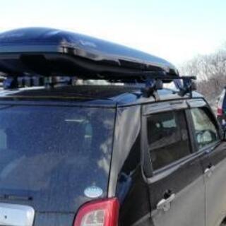 innoルーフボックスとルーフバー(共にカギ付き)