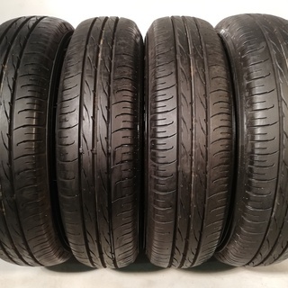 145/80R13 DUNLOP EC203 7-8分山　14,...