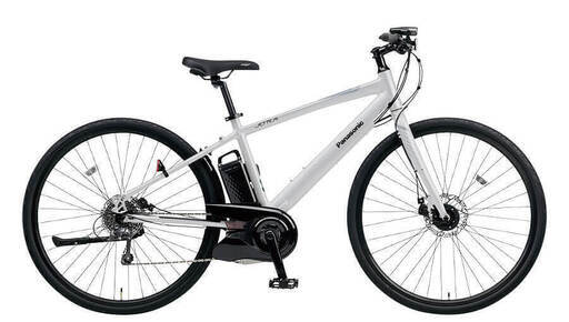 Panasonic　電動アシスト自転車　ジェッター　油圧式ディスクブレーキ　グレー
