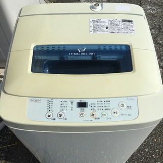 全自動洗濯機 4.2kg ハイアール 2015年製
