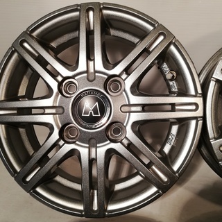 軽トラック　軽自動車用　12インチ　マナレイ　アルミホイール　4-100 オフセット +42 4本価格