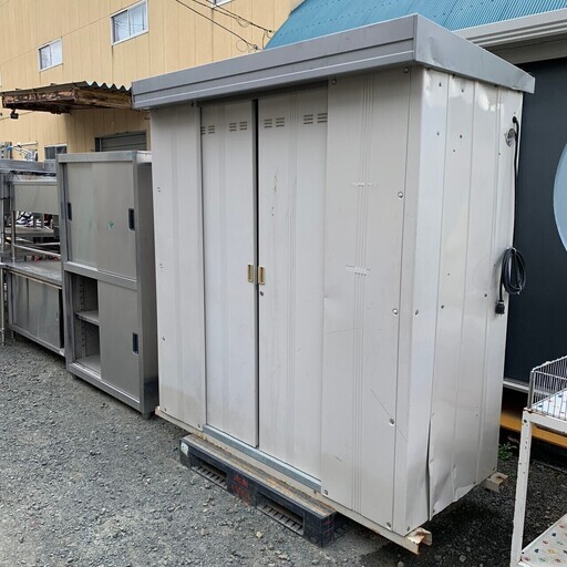 物置　生ごみ　処理機　ジャンク　スチール　倉庫　小屋　Ｇ60
