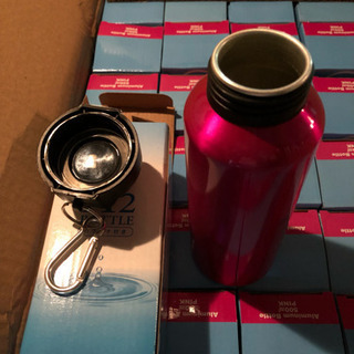 アルミボトル 500ml ピンク色 50本