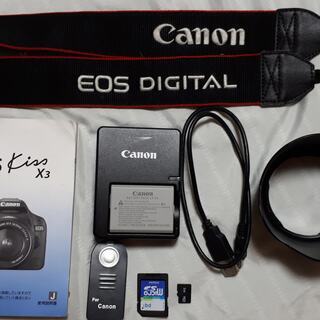 CANON EOS kiss X3 ズームレンズキット 値下げあり