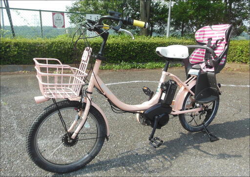 ★★　美車！新古レベル！【　ブリジストン　ｂｉｋｋｅ　２ｅ　】　使用感が少なく新車お探しの方も！　子供３人乗せ推奨！　高容量8.7Ahリチウムバッテリー！　お届け可！　★★
