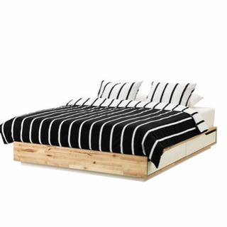 マンダールIKEA イケアベッドクイーン