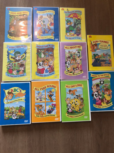 DWE ディズニーの英語システム 会員特典DVD  Zippy and his friends ジッピーアンドヒズフレンズ